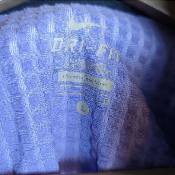 lavender nike dri-fit running full zip jacket - Picture 3 of 4